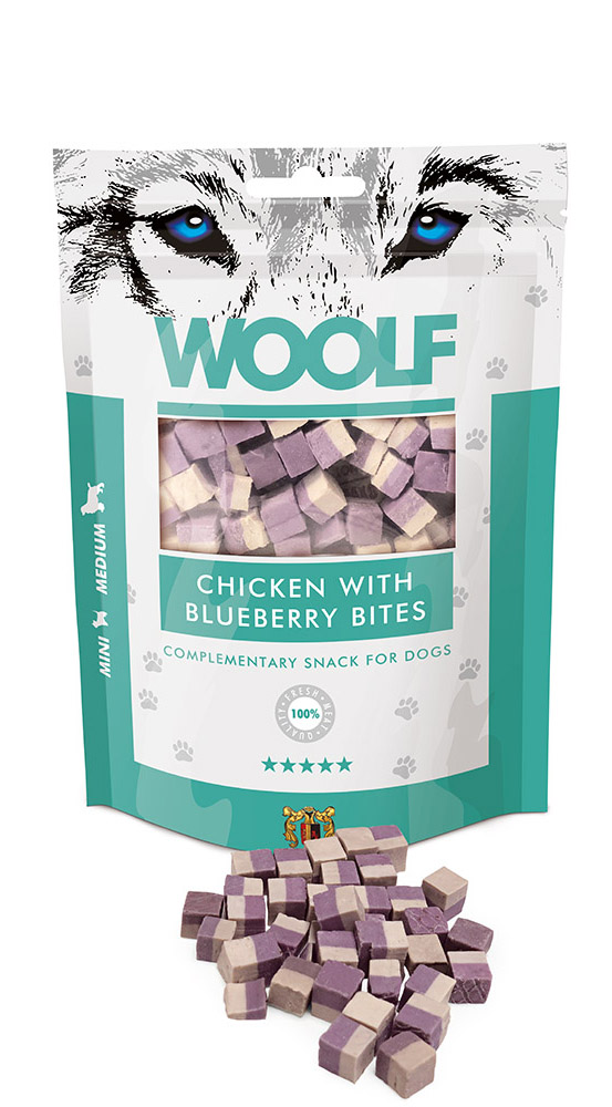 Woolf Chicken & Blueberry Bites